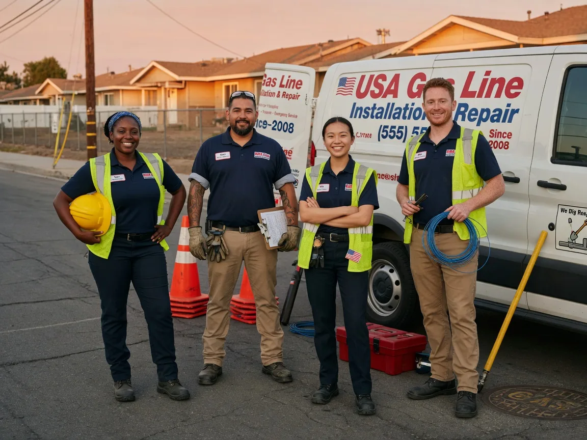 Gas Line Installation company in Hall, NY